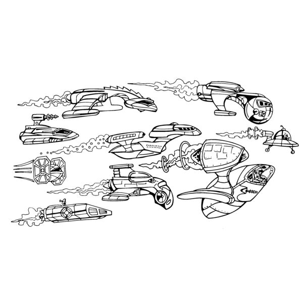 rocket ships Thumbnail