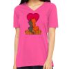 Missy's Relaxed Jersey Short-Sleeve V-Neck T-Shirt Thumbnail
