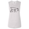 Ladies' Bella Flowy Scoop Muscle Tank Thumbnail