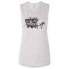 Ladies' Bella Flowy Scoop Muscle Tank Thumbnail