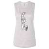Ladies' Bella Flowy Scoop Muscle Tank Thumbnail