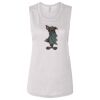 Ladies' Bella Flowy Scoop Muscle Tank Thumbnail