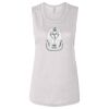 Ladies' Bella Flowy Scoop Muscle Tank Thumbnail