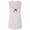 Ladies' Bella Flowy Scoop Muscle Tank Thumbnail