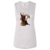 Ladies' Bella Flowy Scoop Muscle Tank Thumbnail