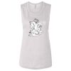 Ladies' Bella Flowy Scoop Muscle Tank Thumbnail