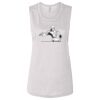 Ladies' Bella Flowy Scoop Muscle Tank Thumbnail