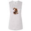 Ladies' Bella Flowy Scoop Muscle Tank Thumbnail