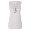 Ladies' Bella Flowy Scoop Muscle Tank Thumbnail