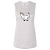 Ladies' Bella Flowy Scoop Muscle Tank Thumbnail