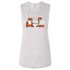 Ladies' Bella Flowy Scoop Muscle Tank Thumbnail