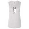 Ladies' Bella Flowy Scoop Muscle Tank Thumbnail