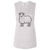 Ladies' Bella Flowy Scoop Muscle Tank Thumbnail